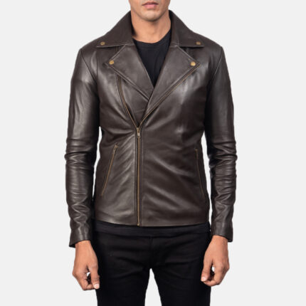 noah-brown-leather-biker-jacket