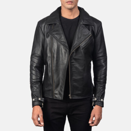 raiden-black-leather-biker-jacket